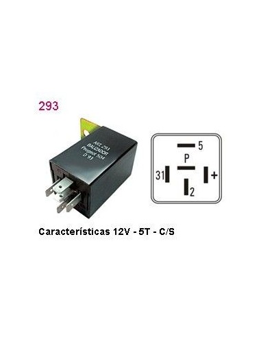 Destellador Pe 504 Desde El 93 12v 5t Electronico