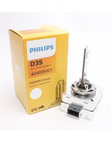 Lampara Un Xenon D3s 12v 35w 4300k Philips Pk32d-5 C/u