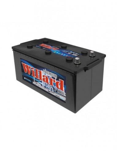 Bateria Willard Ub-1380-ag Izq 12x195 (ca 0º 1380) 518x226x195/215 Camion Volvo