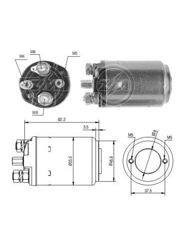 Solenoide Vw Saveiro/ Gol 1.6/ (zm-0511)