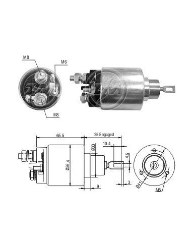 Solenoide Fi Diesel 12v (zm-0479)