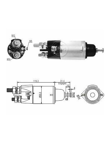 Solenoide Mb Atron/axor 24v (zm-3898)