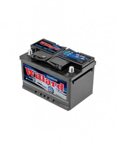 Bateria Willard Ub-840-ag Izq 12x85 (ca 0º 840) 275x174x190/190 ranger M/v-hilux M/v-d20-f4000