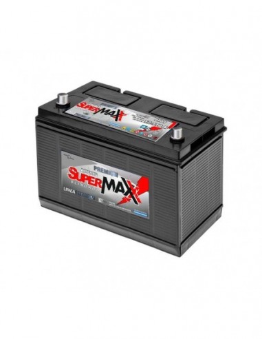 Bateria Supermaxx 920i-sc Izq 12x110 (ca 0º 920) 331x174x220/243 maquina/tractor/camion Chico