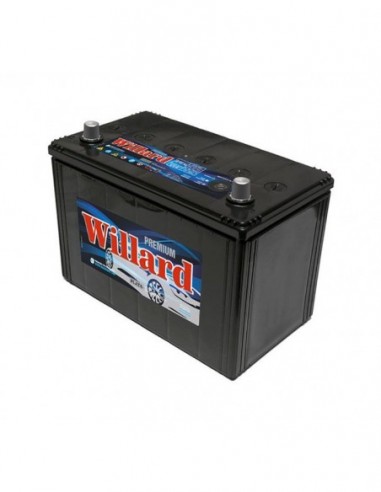 Bateria Willard Ub-930-ag Der 12x90 N70r (ca 0º 930) 302x170x200/225 hilux 05/15 3.0