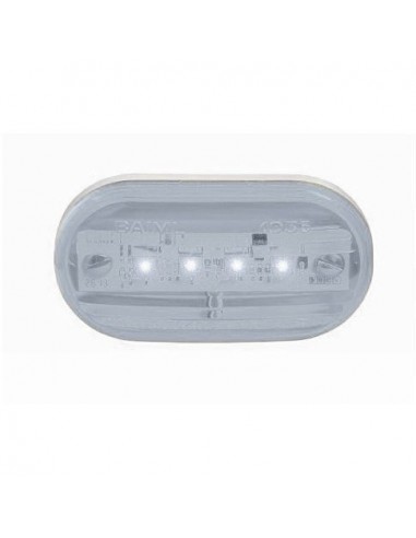 Faro Un Baiml 1035e Cristal Electronico Led (bi-voltaje) C/u blanco Frio