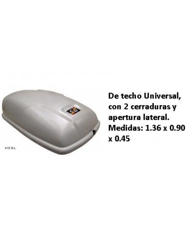 Valija Un Techo 410l 1,36 X 0,90 X 0,45 C/2 Cerrad