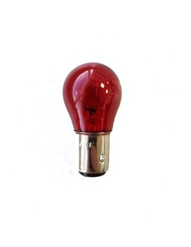 Lampara Un 12v 21/5w Roja 2 Polos P/d Bay15d