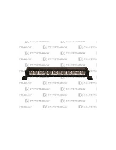 Barra Faro Un Led 36w Slim 16 12l Spot 406mm