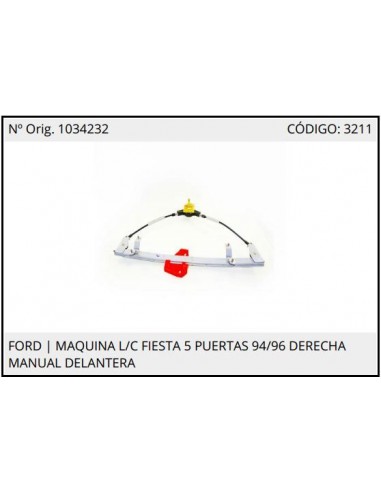 Maquina Fo Fiesta 94/96 5 Ptas L/c Del Der