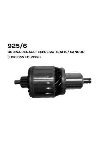 Inducido Re Express/traffic/kangoo (925/6)