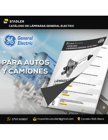 Catalogo Lámparas General Electric Stadler