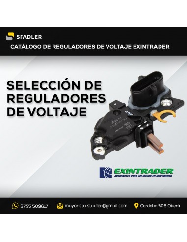 Catálogo de reguladores de voltaje selección EXINTRADER